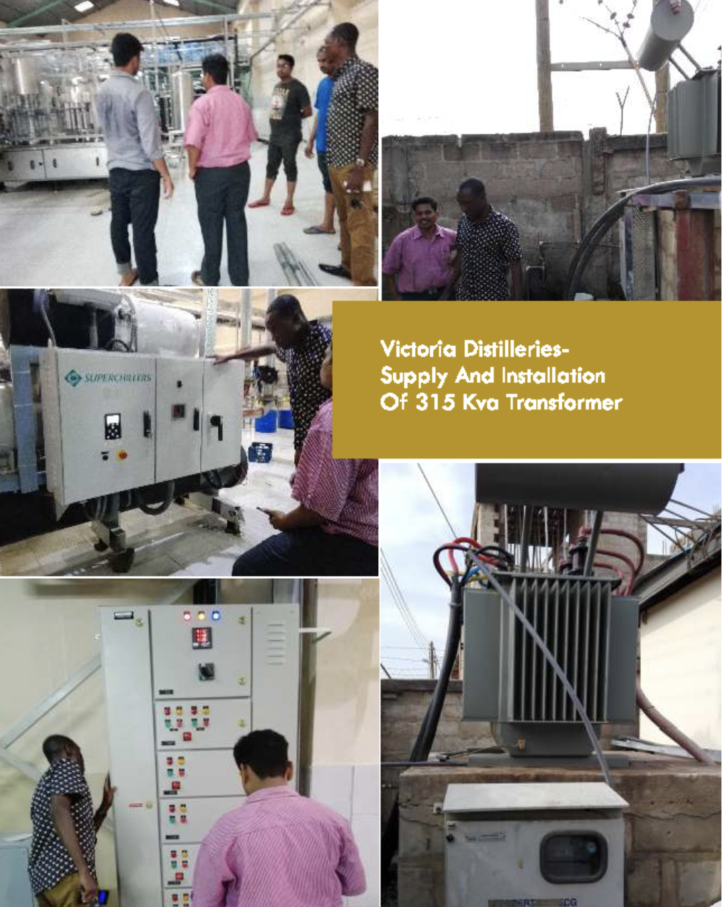 Victoria Distilleries — 315 KVA Transformer