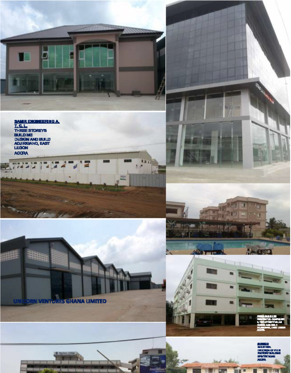 Design & Build — East Legon & Spintex