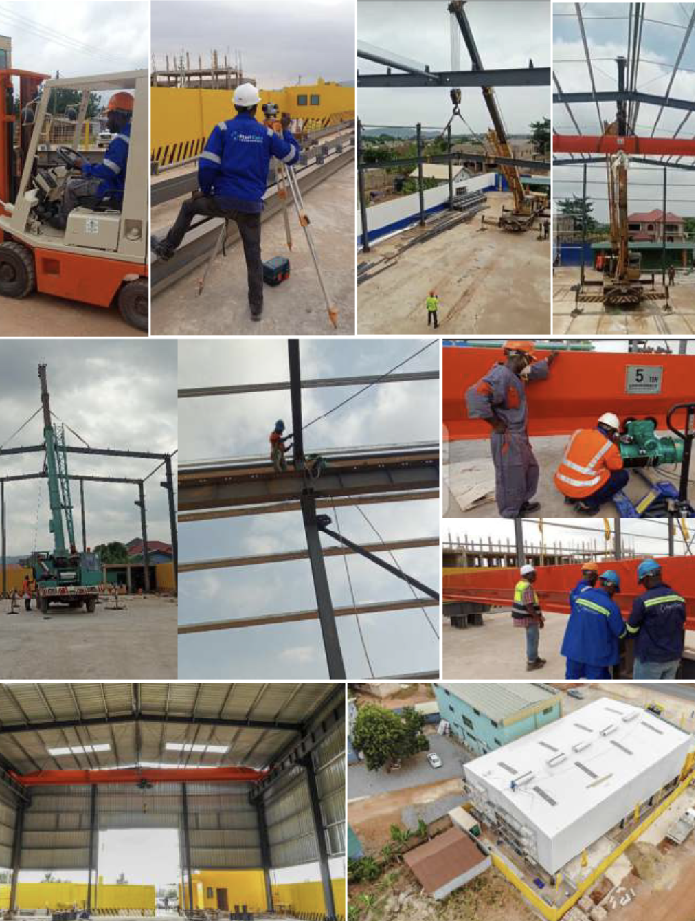 Steel Structures & Industrial Hangar Works