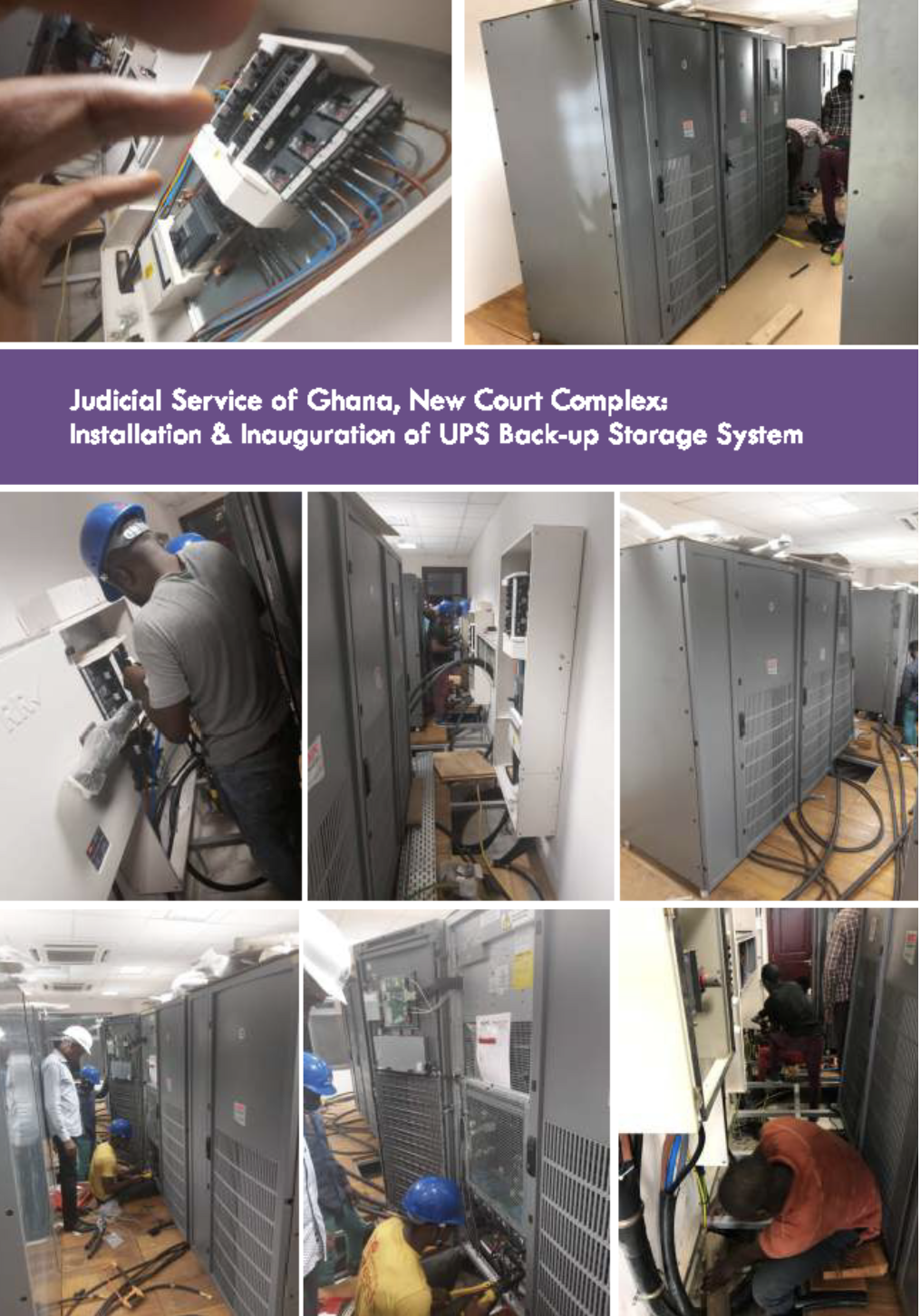 Judicial Service UPS Back-up System